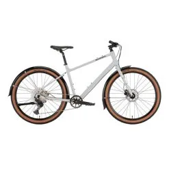 Kona Dew Deluxe White 2023 - Trekkingrad