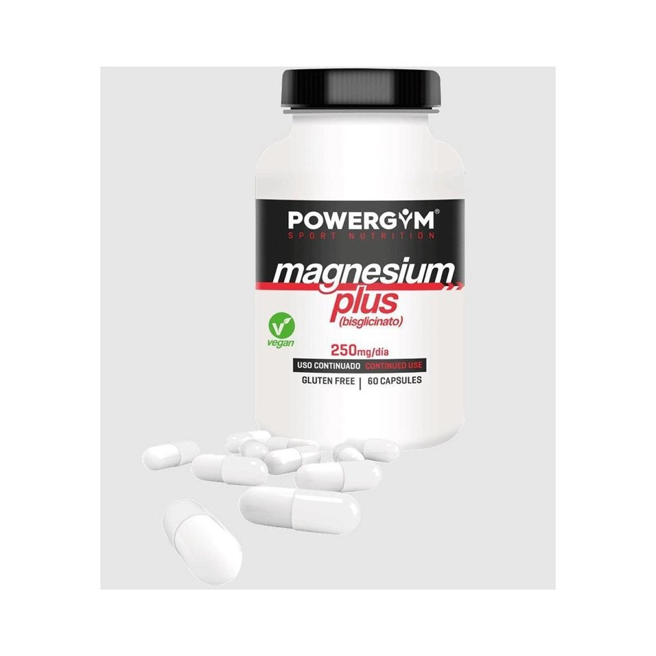 Bote 60 Capsulas Magnesium Powergym 3 Bote 60 Capsulas Magnesium Powergym