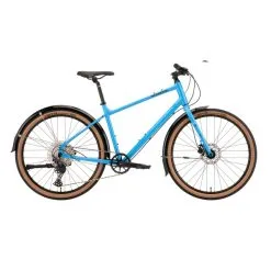 Kona Dew Deluxe Gloss Blue 2023 - Trekkingrad